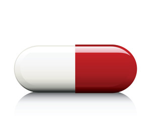 red-white pill