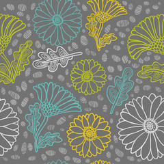 flower seamless pattern