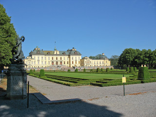 Fototapeta premium Drottningholm's castle (Sweden, Stockholm)