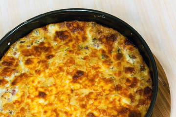 Quiche Lorraine-Zwiebelkuchen,Elsaß