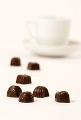 Coffee and chocolate