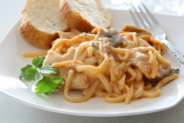 Chicken Carbonara Pasta