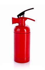 fire extinguisher isolated on white
