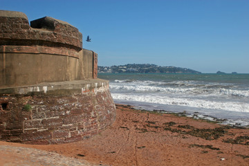 sea defence wall