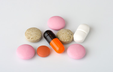 assorted pills