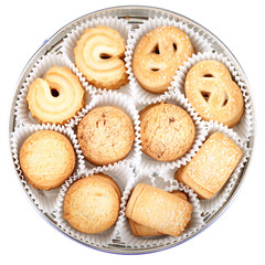 Danish Cookies in round box