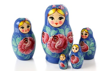 russian Matryoshka nesting dolls - 19647438
