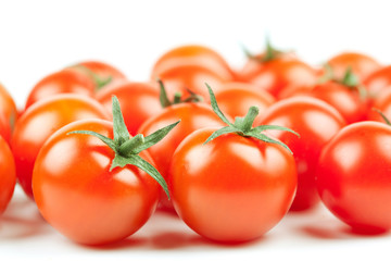 Fresh Cherry Tomatoes background