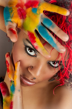 bunt, ist die welt