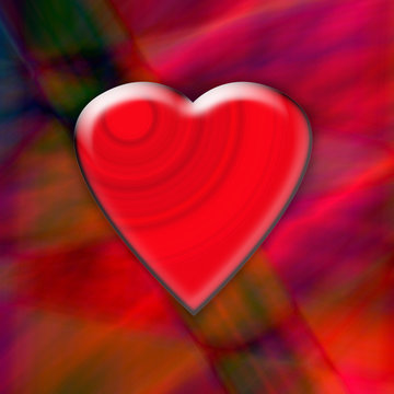 cuore rosso san valentino