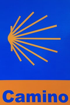 Pilgern,Symbol,Jakobsmuschel,Santiago de Compostela,Galicien