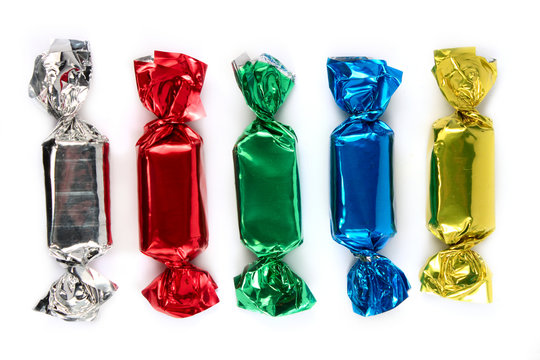 Colorful Candy Isolated