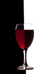 funny glass of wine