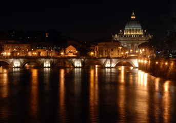 Fototapeta na wymiar Tiber i St Peter 1
