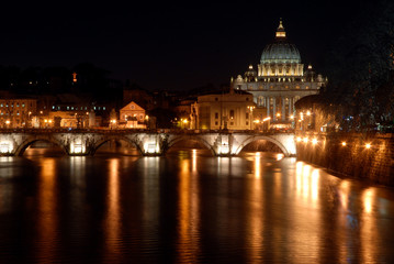 Fototapeta na wymiar Tiber i St Peter 2