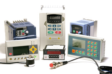 Industrial frequency inverters, encoders and counters