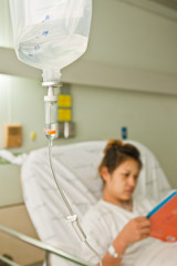 Patient in hospital