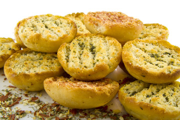 Spicy toasted bread