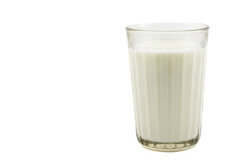 Glass with  milk