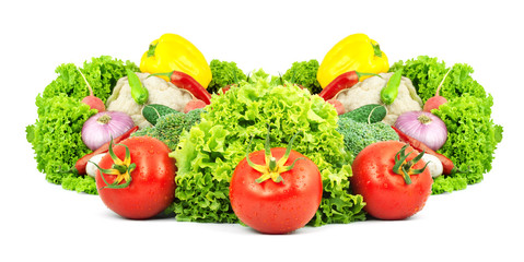 Assorted fresh vegetables