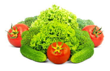 Assorted fresh vegetables