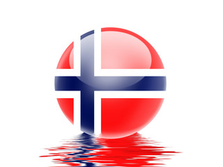 Obraz premium bandeira da Noruega