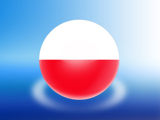 bandeira da Polónia