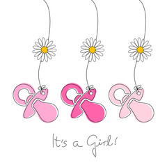 3 Schnuller & Gänseblümchen Girl © Jan Engel