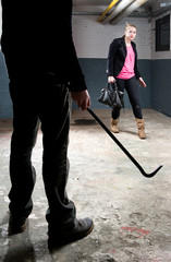 Threatening encounter