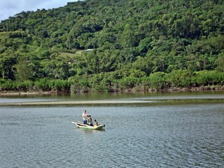 Fototapeta na wymiar Lagoa de Ibiraquera - SC