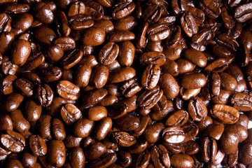Obraz premium coffee beans background
