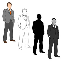 Business Man Style Set 05