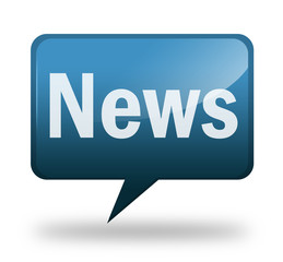 Speech bubble shaped icon 