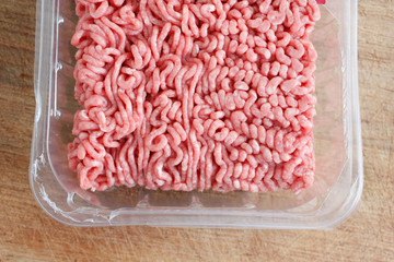 Minced beef