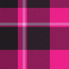 Realistic seamless tartan or plaid  texture with visible threads