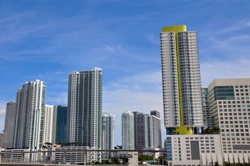 Fototapeta na wymiar Skyscraper Miami