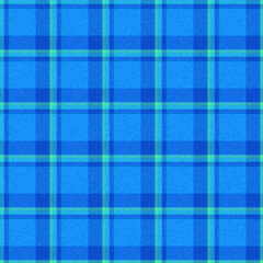 Realistic seamless tartan or plaid  texture with visible threads