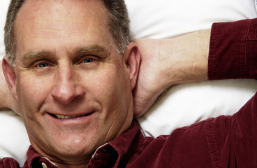 Man lying down