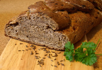 Brot, angeschnitten