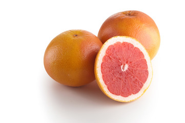 Fresh grapefruits