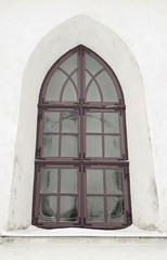 The window of church building.