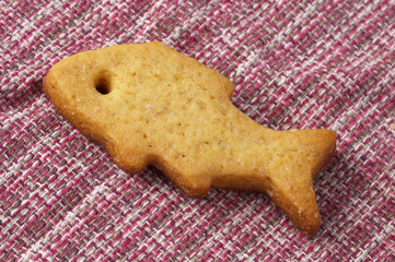 Christmas ginger butter cookie