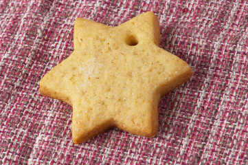 Christmas ginger butter cookie