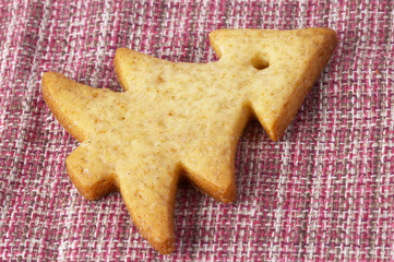 Christmas ginger butter cookie