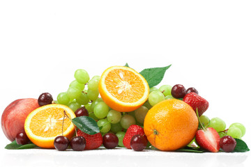 Still-life of fresh fruit