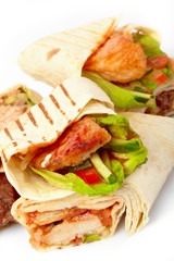 tortilla with vegetables