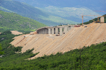 Autobahn Baustelle - freeway construction site 02