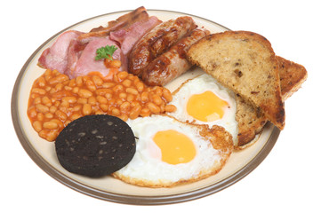 Full English Fried Breakfast