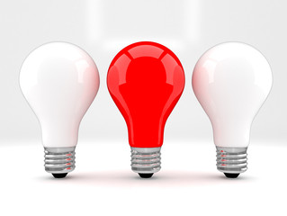 Multi-coloured bulbs