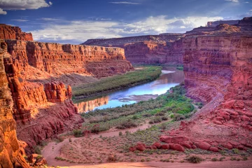Crédence en verre imprimé Parc naturel Fleuve Colorado au parc national de Canyonlands